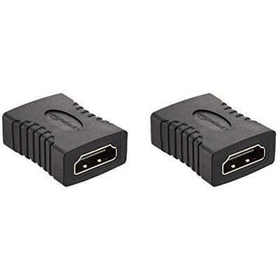 Amazon Basics HDMI Adapter - 2 pcs, 29x22mm - Adapter Amazon Basics HDMI Adapter - 2 pcs, 29x22mm - Adapter
