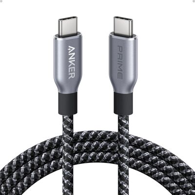 Anker Prime USB-C to USB-C Cable - 240W Fast Charging Anker Prime USB-C to USB-C Cable - 240W Fast Charging