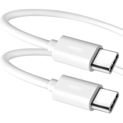 Google USB-C Cable - 1M, Original, White, Data & Charge Google USB-C Cable - 1M, Original, White, Data & Charge