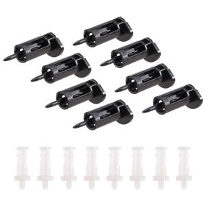 Unbranded 8Pcs Mount Pin Holder For Socket LGA 775 CPU Heat Fan Cooling Unbranded 8Pcs Mount Pin Holder For Socket LGA 775 CPU Heat Fan Cooling