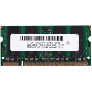 Unbranded REFURBISHED 2gb Ddr2 Pc2-6400 800mhz 200pin 1.8v Laptop Memory So-dimm Notebook Ram Unbranded REFURBISHED 2gb Ddr2 Pc2-6400 800mhz 200pin 1.8v Laptop Memory So-dimm Notebook Ram