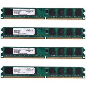 Melitt 4X 2GB DDR2 PC2-6400 800MHz 240Pin 1.8V Desktop DIMM Memory RAM (S) Melitt 4X 2GB DDR2 PC2-6400 800MHz 240Pin 1.8V Desktop DIMM Memory RAM (S)