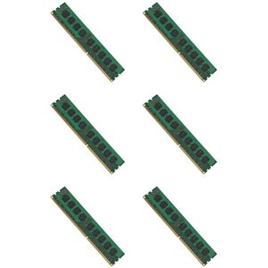 kepptory 6X 4GB DDR3 1333MHz ECC Memory 2RX8 PC3-10600E 1.5V RAM Unbuffered for Server Wo kepptory 6X 4GB DDR3 1333MHz ECC Memory 2RX8 PC3-10600E 1.5V RAM Unbuffered for Server Wo