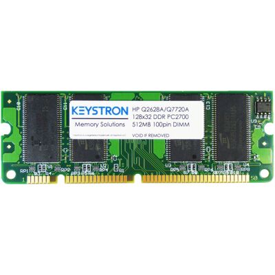 Keystron 512MB 100 pin DDR SDRAM DIMM Compatible with HP Q2628A Q7720A for Laserjet 4350 Keystron 512MB 100 pin DDR SDRAM DIMM Compatible with HP Q2628A Q7720A for Laserjet 4350