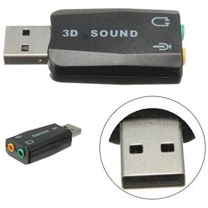 GreenZech External USB 2.0 for 3D Virtual Audio Sound Card Adapter Converter 5.1CH GreenZech External USB 2.0 for 3D Virtual Audio Sound Card Adapter Converter 5.1CH