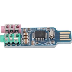 Unbranded Driver Free USB Sound Card CM108 External Audio Unbranded Driver Free USB Sound Card CM108 External Audio