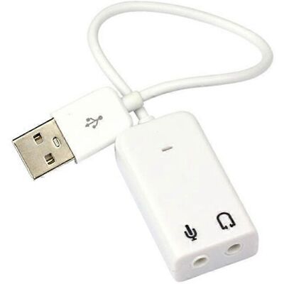 Kikidex (As show, One size) Notebook USB 7.1 sound card external independent computer de Kikidex (As show, One size) Notebook USB 7.1 sound card external independent computer de