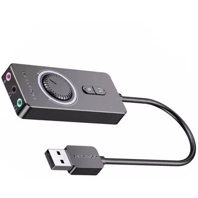 Saudism VENTION USB External Sound Card USB to 3.5mm Audio Adapter USB to Earphone Micro Saudism VENTION USB External Sound Card USB to 3.5mm Audio Adapter USB to Earphone Micro