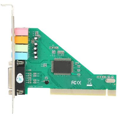 Unbranded 2X PCI Sound Card 4.1 Channel Computer Desktop Built-in Sound Card Internal Audi Unbranded 2X PCI Sound Card 4.1 Channel Computer Desktop Built-in Sound Card Internal Audi