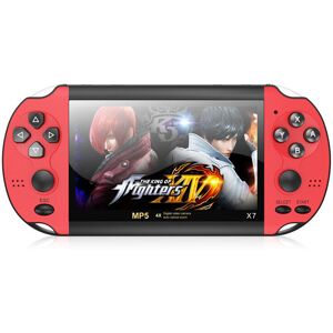 GOBUY Handheld PSP X7 Game Console Player Portable 4.3 inch Red GOBUY Handheld PSP X7 Game Console Player Portable 4.3 inch Red