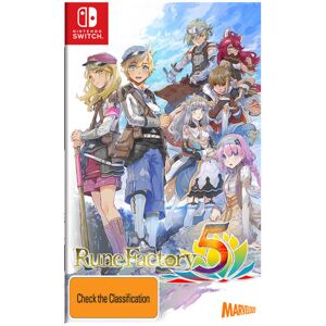 Nintendo SWI Rune Factory 5 Game Nintendo SWI Rune Factory 5 Game