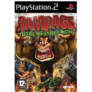 Nintendo REFURBISHED Rampage Total Destruction Used Playstation 2 Game Nintendo REFURBISHED Rampage Total Destruction Used Playstation 2 Game