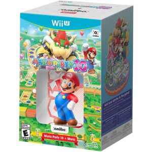 Nintendo Mario Party 10 + Mario amiibo Bundle - Wii U Nintendo Mario Party 10 + Mario amiibo Bundle - Wii U