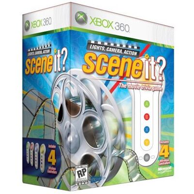 REFURBISHED Scene It? Lights Camera Action (Xbox 360) REFURBISHED Scene It? Lights Camera Action (Xbox 360)