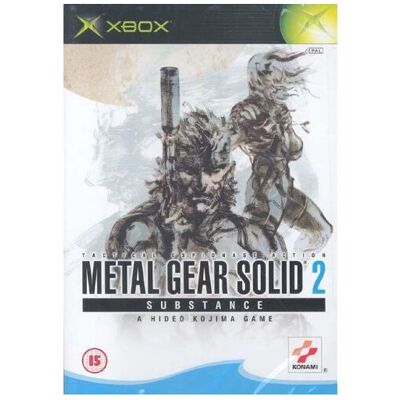 Konami Metal Gear Solid 2: Substance (Xbox) - Expanded Edition with New Modes, Hidden C Konami Metal Gear Solid 2: Substance (Xbox) - Expanded Edition with New Modes, Hidden C