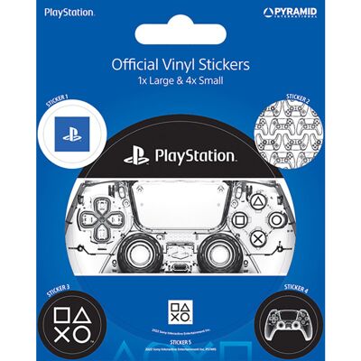 PlayStation Stickers Official Merchandise PlayStation Stickers Official Merchandise