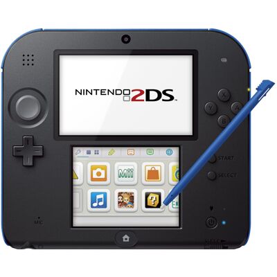 REFURBISHED Nintendo 2DS - Electric Blue - Nintendo Wii GameCube REFURBISHED Nintendo 2DS - Electric Blue - Nintendo Wii GameCube