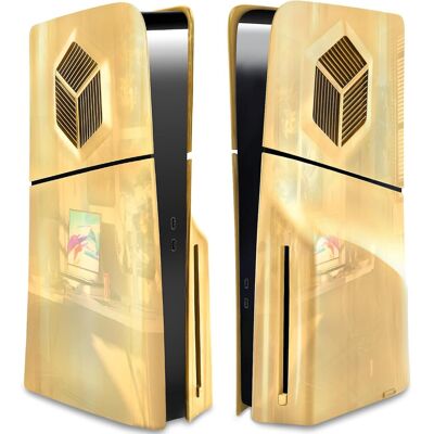 Unbranded (Gold) Ps5 Slim Cover Plates Compatible With Ps5 Slim Disc Edition, Separated Ab Unbranded (Gold) Ps5 Slim Cover Plates Compatible With Ps5 Slim Disc Edition, Separated Ab