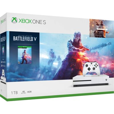 REFURBISHED Xbox One S 1Tb Console - Battlefield V Bundle REFURBISHED Xbox One S 1Tb Console - Battlefield V Bundle