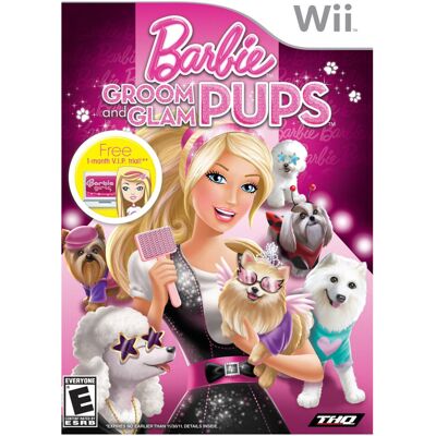 Nintendo Barbie Groom And Glam Pups Wii Nintendo Barbie Groom And Glam Pups Wii
