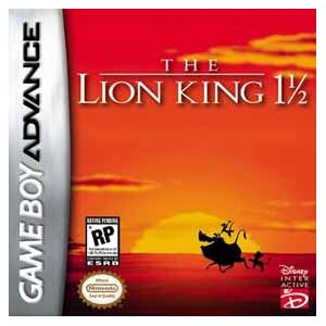 Lion King 1.5 ASIAN IMPORT Nintendo Gameboy Advance GBA Video Game Lion King 1.5 ASIAN IMPORT Nintendo Gameboy Advance GBA Video Game