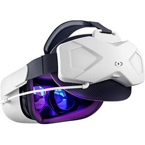 WaverVR Oculus Quest 2 Head Strap, Elite Strap with Battery for Meta/Oculus Quest 2, Ocu WaverVR Oculus Quest 2 Head Strap, Elite Strap with Battery for Meta/Oculus Quest 2, Ocu
