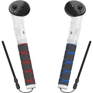 Unbranded 1 Pair Expansion Handles for Meta/Oculus Quest 3 Game Controller Extendsion Grip Unbranded 1 Pair Expansion Handles for Meta/Oculus Quest 3 Game Controller Extendsion Grip