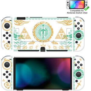 Maxpower (A395) Protective Case Compatible with Nintendo Switch OLED PC Hard Shell Protec Maxpower (A395) Protective Case Compatible with Nintendo Switch OLED PC Hard Shell Protec