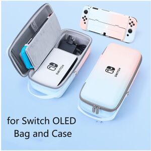 Maxpower (oled pink set) Switch OLED Handheld Storage Bag Portable PU Carrying Case Prote Maxpower (oled pink set) Switch OLED Handheld Storage Bag Portable PU Carrying Case Prote
