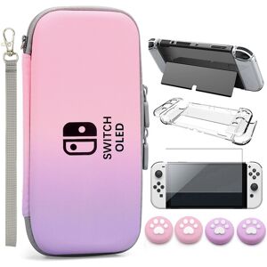 Maxpower (for Switch OLED 06) Carrying Case Storage Bag for Nintendo Switch OLED Travel P Maxpower (for Switch OLED 06) Carrying Case Storage Bag for Nintendo Switch OLED Travel P