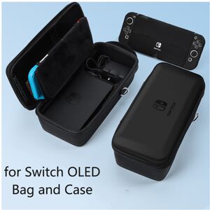 Maxpower (oled black set) New Nintend Switch Handheld Storage Bag Portable Carrying Case Maxpower (oled black set) New Nintend Switch Handheld Storage Bag Portable Carrying Case