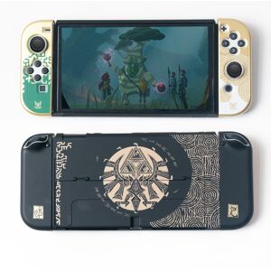 Maxpower (Oled Case Black) For Nintendo Switch Oled Protective Case Hard Shell Split Full Maxpower (Oled Case Black) For Nintendo Switch Oled Protective Case Hard Shell Split Full