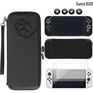 Maxpower (Pack C) For Nintendo Switch OLED Paw Carry Case Bag Soft Protective Skin Cover Maxpower (Pack C) For Nintendo Switch OLED Paw Carry Case Bag Soft Protective Skin Cover