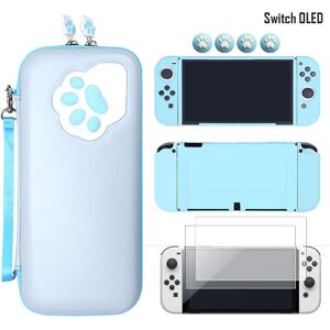 Maxpower (Pack B) For Nintendo Switch OLED Paw Carry Case Bag Soft Protective Skin Cover Maxpower (Pack B) For Nintendo Switch OLED Paw Carry Case Bag Soft Protective Skin Cover