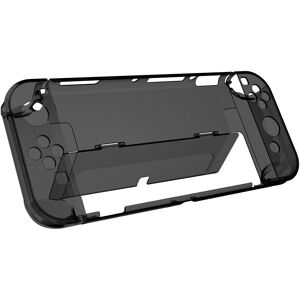 Maxpower (black) Universal PC Transparent Protector Case For Nintendo Nintend Switch OLED Maxpower (black) Universal PC Transparent Protector Case For Nintendo Nintend Switch OLED