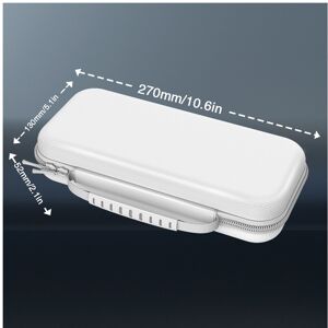 Maxpower (WHITE) for Nintendo Switch Protective Carrying Case Cover Storage Bag Gradient Maxpower (WHITE) for Nintendo Switch Protective Carrying Case Cover Storage Bag Gradient