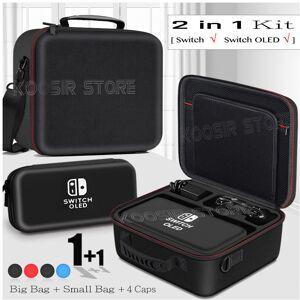 Maxpower (2 in 1 kit a) New Deluxe Carrying Storage Case For Nintendo Switch OLED Console Maxpower (2 in 1 kit a) New Deluxe Carrying Storage Case For Nintendo Switch OLED Console