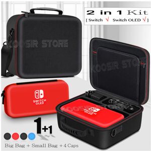 Maxpower (2 in 1 kit c) New Deluxe Carrying Storage Case For Nintendo Switch OLED Console Maxpower (2 in 1 kit c) New Deluxe Carrying Storage Case For Nintendo Switch OLED Console