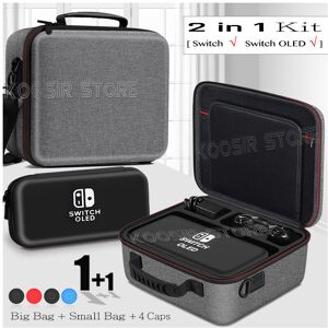 Maxpower (2 in 1 kit b) New Deluxe Carrying Storage Case For Nintendo Switch OLED Console Maxpower (2 in 1 kit b) New Deluxe Carrying Storage Case For Nintendo Switch OLED Console