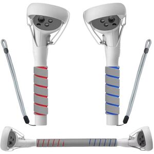 Unbranded Handle Attachments for Oculus Quest 2 Controller VR Gorilla Tag Long Arms Grips Unbranded Handle Attachments for Oculus Quest 2 Controller VR Gorilla Tag Long Arms Grips