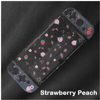 Maxpower (Strawberry Peach) Protector Carcasa Protection Coque Funda For Nintendo Switch Maxpower (Strawberry Peach) Protector Carcasa Protection Coque Funda For Nintendo Switch