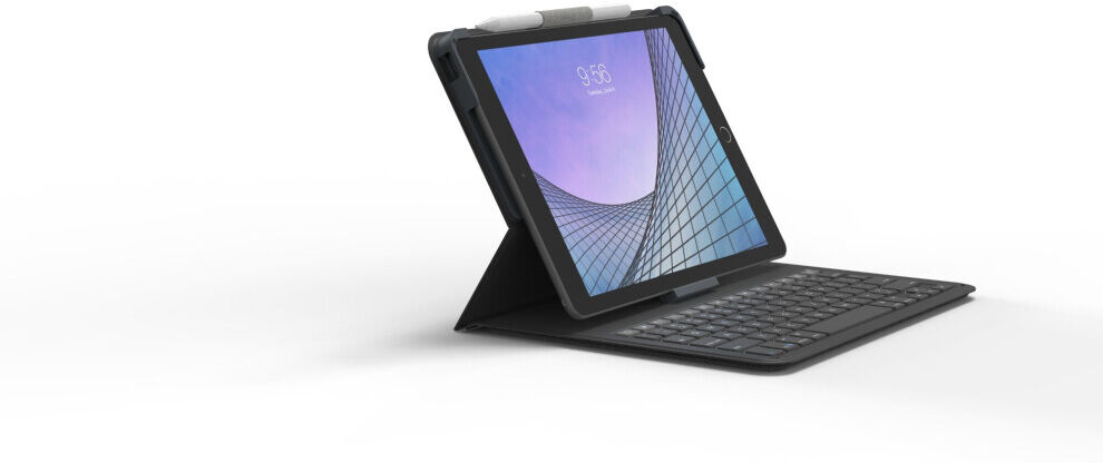 ZAGG Keyboard Messenger Folio 2-Apple-iPad 10.2/10.5-Charcoal-UK