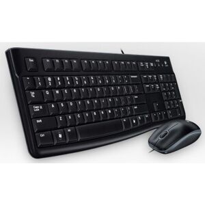 Logitech MK120 USB AZERTY French Black keyboard Logitech MK120 USB AZERTY French Black keyboard