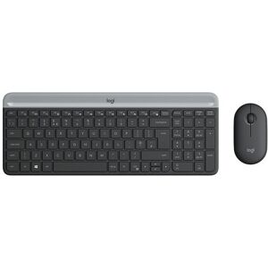 Logitech MK470 Slim Wireless Combo keyboard RF Wireless QWERTY Spanish Graphite Logitech MK470 Slim Wireless Combo keyboard RF Wireless QWERTY Spanish Graphite
