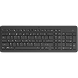 HP 225 - Keyboard - 2.5-zone layout - wireless - 2.4 GHz - UK - black HP 225 - Keyboard - 2.5-zone layout - wireless - 2.4 GHz - UK - black