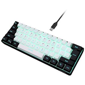 Snpurdiri 60% Wired Gaming Keyboard, True RGB Mechanical Feeling,Ultra-Compact M Snpurdiri 60% Wired Gaming Keyboard, True RGB Mechanical Feeling,Ultra-Compact M