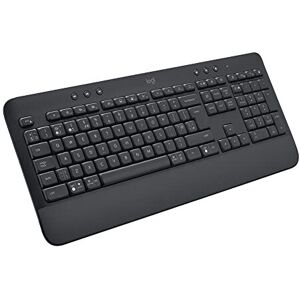 Logitech Signature K650 Wireless Keyboard with Wrist Rest, QWERTY Spanish - Grey Logitech Signature K650 Wireless Keyboard with Wrist Rest, QWERTY Spanish - Grey