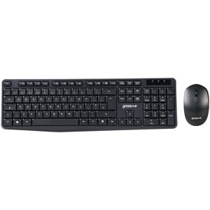 Groov-e Wireless Keyboard & Mouse Combo - Ergonomic, Silent Keys, 2.4G USB Recei Groov-e Wireless Keyboard & Mouse Combo - Ergonomic, Silent Keys, 2.4G USB Recei