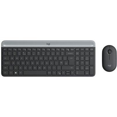 Logitech MK470 keyboard RF Wireless QWERTY Italian Graphite Logitech MK470 keyboard RF Wireless QWERTY Italian Graphite