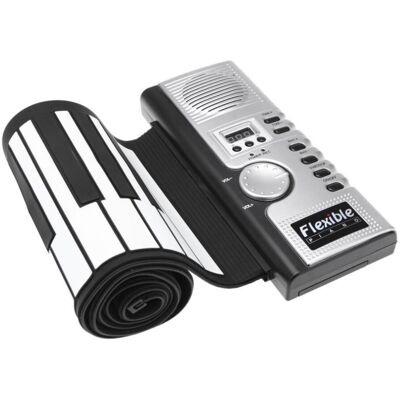 Geni-Store Portable Electric Rollup Keyboard Piano Geni-Store Portable Electric Rollup Keyboard Piano